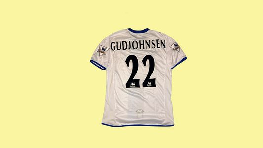Chelsea FC 2003-2005 Umbro with Eidur Gudjohnsen 22 Nameset Vintage Football Jersey - Cult Fave Football Shirts