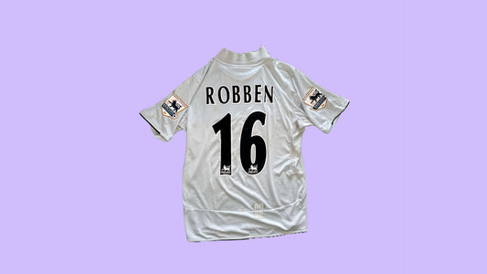 Chelsea 2005/06 Umbro with Arjen Robben 16 Nameset Vintage Football Jersey - Cult Fave Football Shirts