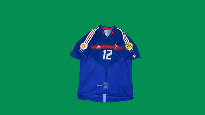 France NT 2004 - 2006 Adidas with Thierry Henry 12 Nameset Vintage Football Jersey - Cult Fave Football Shirts