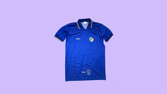 Italy NT 1988/90 Diadora Vintage Football Jersey