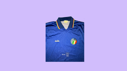 Italy NT 1988/90 Diadora Vintage Football Jersey - Cult Fave Football Shirts