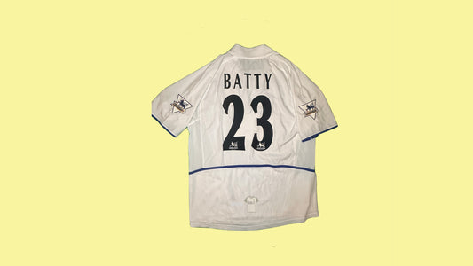 Leeds United 2003/04 Nike with David Batty 23 Nameset Vintage Football Jersey - Cult Fave Football Shirts