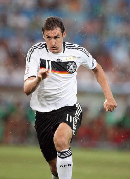 Germany NT 2008/10 Adidas with Miroslav Klose 11 Nameset - Cult Fave Football Shirts