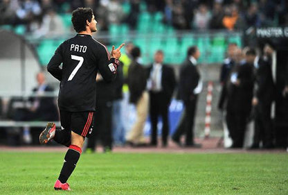 AC Milan 2010/11 Adidas with Alexandre Pato 7 Nameset - Cult Fave Football Shirts