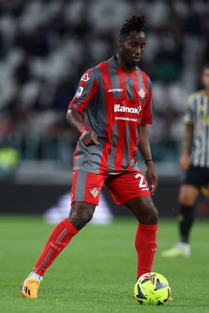 US Cremonese 2022/23 Acerbis with Soualiho Meïté 28 Nameset (Match worn) Football Jersey - Cult Fave Football Shirts