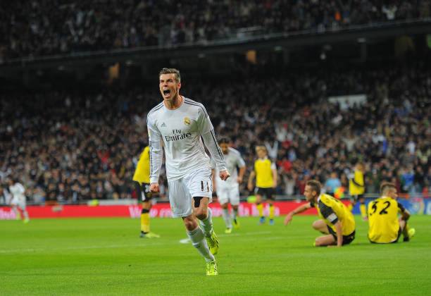 Real Madrid 2013/14 Adidas with Gareth Bale 11 Nameset Football Jersey
