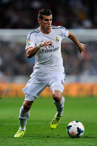 Real Madrid 2013/14 Adidas with Gareth Bale 11 Nameset Football Jersey