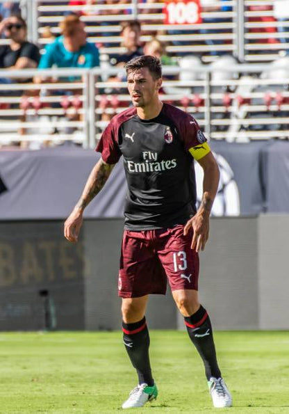 AC Milan 2018/19 Puma with Alessio Romagnoli 13 Nameset Football Jersey - Cult Fave Football Shirts