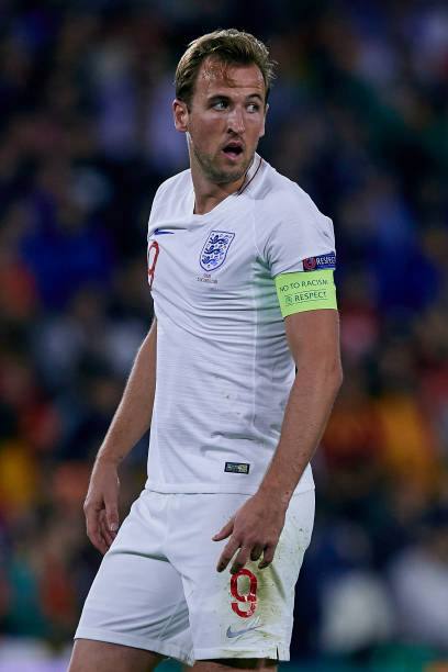 England NT 2018 Nike with Harry Kane 9 Nameset Football Jersey