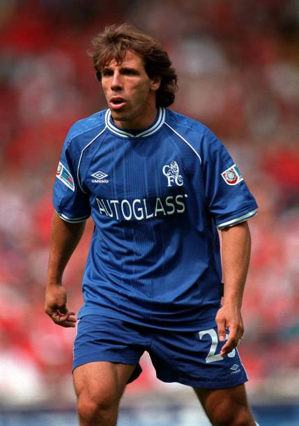 Chelsea FC 1999/2001 Umbro with Gianfranco Zola 25 Nameset Football Jersey - Cult Fave Football Shirts