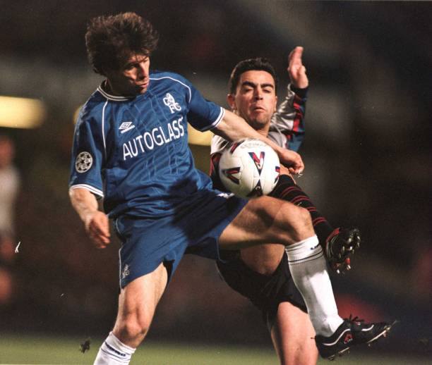 Chelsea FC 1999/2001 Umbro with Gianfranco Zola 25 Nameset Football Jersey - Cult Fave Football Shirts