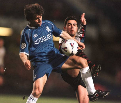 Chelsea FC 1999/2001 Umbro with Gianfranco Zola 25 Nameset Football Jersey - Cult Fave Football Shirts