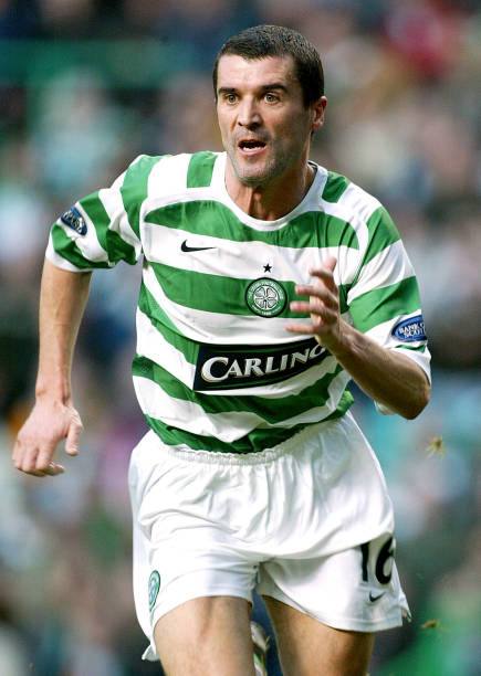 Glasgow Celtic 2005/06 Nike with Roy Keane 16 Nameset Football Jersey