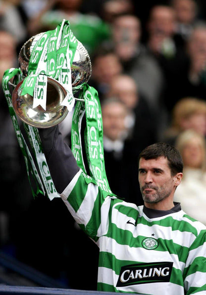 Glasgow Celtic 2005/06 Nike with Roy Keane 16 Nameset Football Jersey - Cult Fave Football Shirts