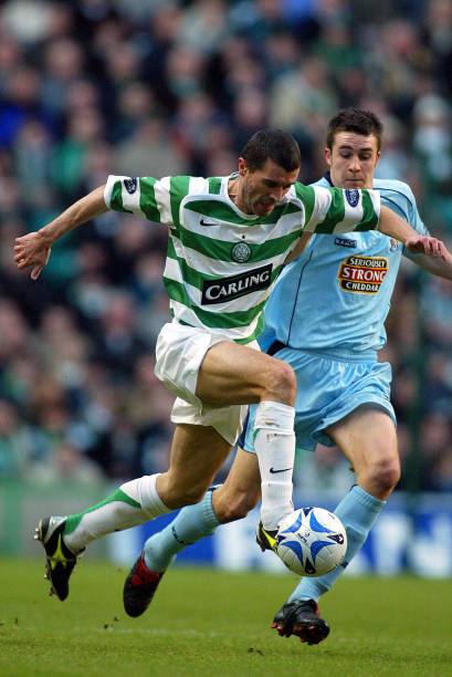Glasgow Celtic 2005/06 Nike with Roy Keane 16 Nameset Football Jersey - Cult Fave Football Shirts