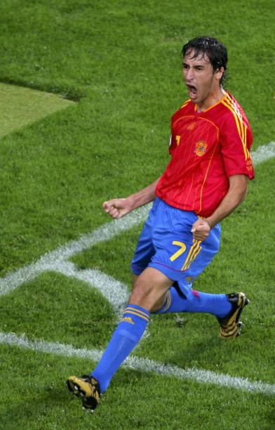 Spain NT 2006/08 Adidas with Raul 7 Nameset Football Jersey - Cult Fave Football Shirts