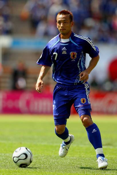 Japan NT 2006/07 Adidas with Hidetoshi Nakata 7 Nameset Football Jersey