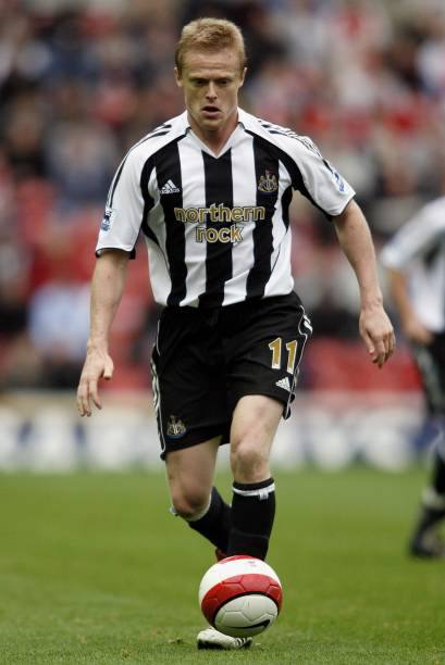 Newcastle United 2005/07 Adidas with Damian Duff 11 Nameset Football Jersey - Cult Fave Football Shirts