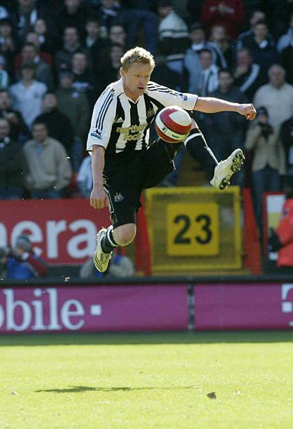 Newcastle United 2005/07 Adidas with Damian Duff 11 Nameset Football Jersey - Cult Fave Football Shirts