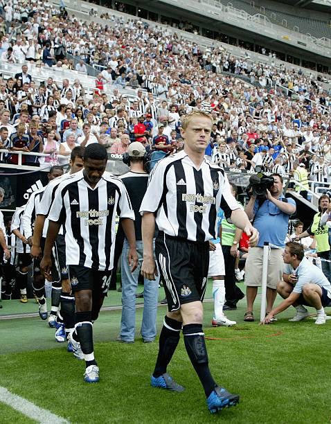 Newcastle United 2005/07 Adidas with Damian Duff 11 Nameset Football Jersey - Cult Fave Football Shirts