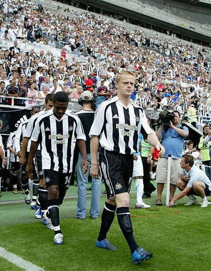 Newcastle United 2005/07 Adidas with Damian Duff 11 Nameset Football Jersey - Cult Fave Football Shirts