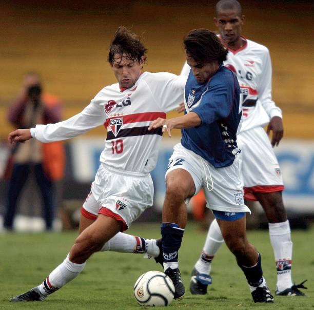 Sao Paulo FC 2001 Penalty with Number 10 Nameset Football Jersey