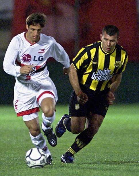 Sao Paulo FC 2001 Penalty with Number 10 Nameset Football Jersey