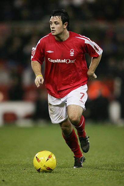 Nottingham Forest 2004/05 Umbro with Andy Reid 7 Nameset Football Jersey