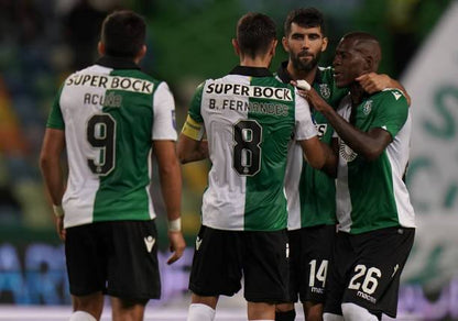 Sporting Lisbon 2019/20 Marcron Football Jersey - Cult Fave Football Shirts