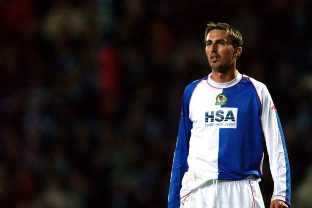 Blackburn Rovers 2003/04 Kappa with Dino Baggio 21 Nameset Football Jersey - Cult Fave Football Shirts