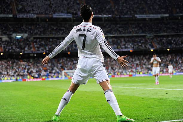 Real Madrid 2014/15 Adidas with Cristiano Ronaldo 7 Nameset Football Jersey - Cult Fave Football Shirts