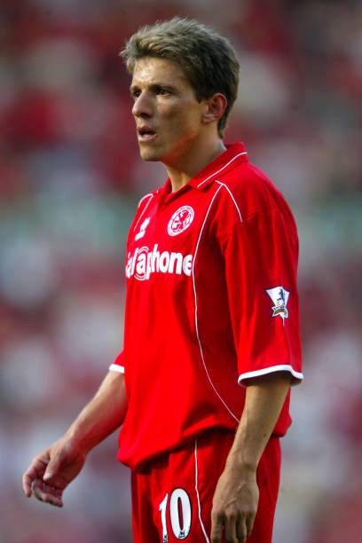 Middlesbrough FC 2003/04 Errea with Juninho 10 Nameset Football Jersey - Cult Fave Football Shirts