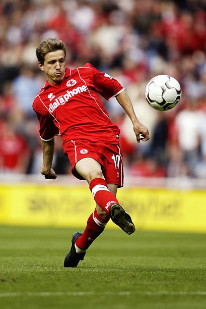 Middlesbrough FC 2003/04 Errea with Juninho 10 Nameset Football Jersey - Cult Fave Football Shirts