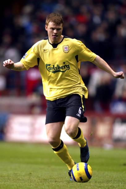 Liverpool 2004/06 Reebok with John Arne Riise 6 Nameset Football Jersey - Cult Fave Football Shirts