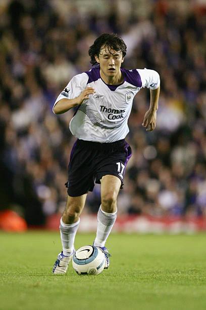 Manchester City 2004/05 Reebok with Sun Jihai 17 Nameset Football Jersey - Cult Fave Football Shirts