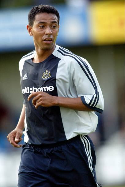 Newcastle United FC 2002/03 Adidas with Nolberto Solano 4 Nameset Football Jersey - Cult Fave Football Shirts