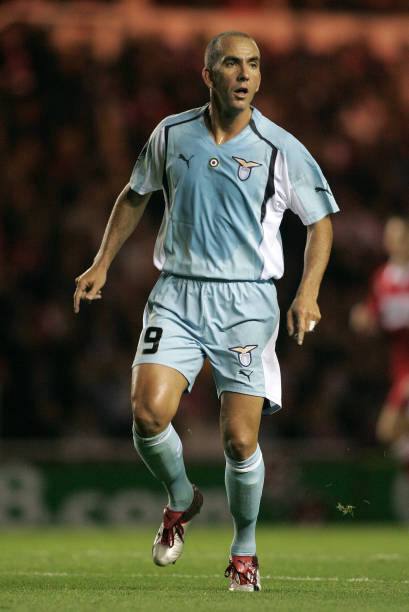 Lazio 2004/05 Puma with Paolo Di Canio 9 Nameset Vintage Football Jersey - Cult Fave Football Shirts