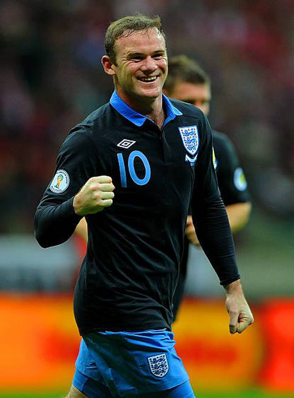 England NT 2011/12 Umbro with Wayne Rooney 10 Nameset Football Jersey