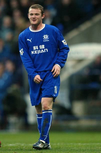 Everton FC 2003/04 Puma with Wayne Rooney 18 Nameset Football Jersey - Cult Fave Football Shirts