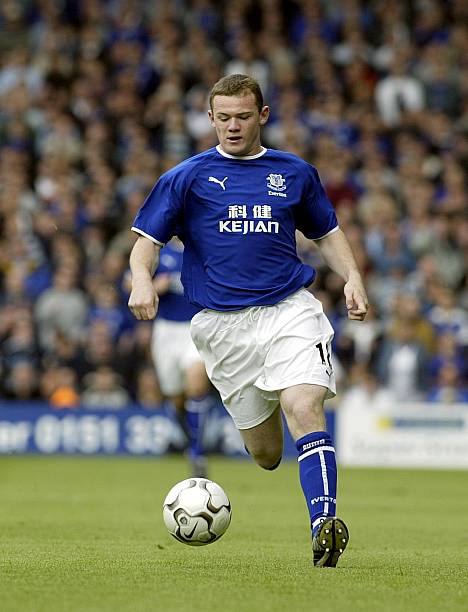 Everton FC 2003/04 Puma with Wayne Rooney 18 Nameset Football Jersey - Cult Fave Football Shirts