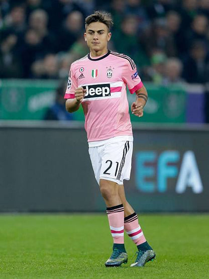 Juventus FC 2015/16 Adidas with Paolo Dybala 21 Nameset Football Jersey - Cult Fave Football Shirts