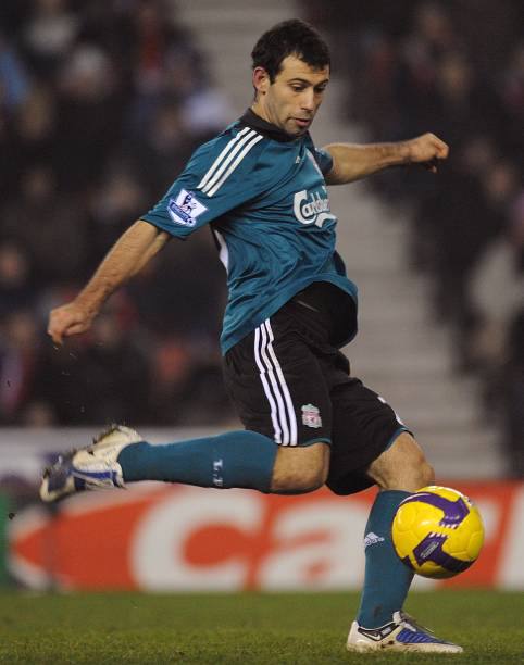 Liverpool 2008/09 Adidas with Javier Mascherano 20 Nameset Football Jersey - Cult Fave Football Shirts