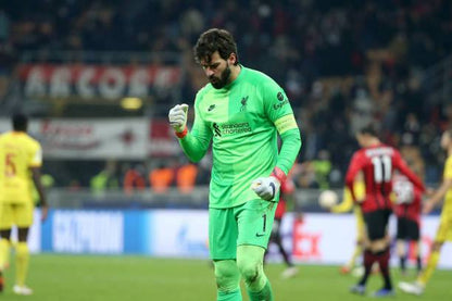 Liverpool FC 2021/22 Nike with Alisson Becker 1 Nameset Football Jersey - Cult Fave Football Shirts