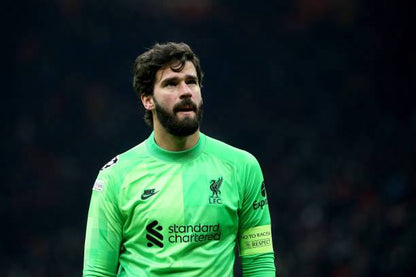 Liverpool FC 2021/22 Nike with Alisson Becker 1 Nameset Football Jersey - Cult Fave Football Shirts