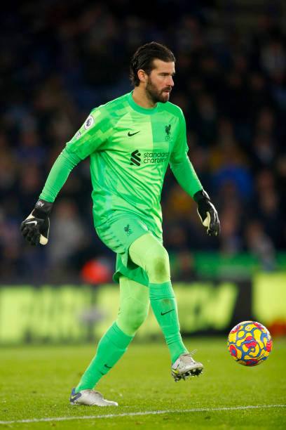 Liverpool FC 2021/22 Nike with Alisson Becker 1 Nameset Football Jersey - Cult Fave Football Shirts