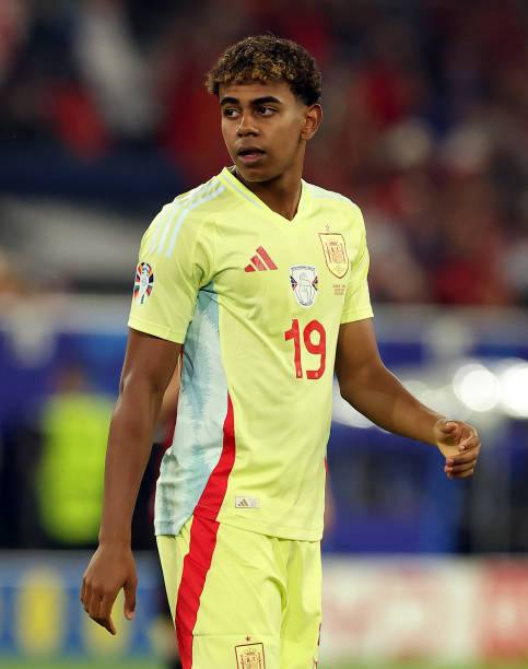 Spain NT 2024/25 Adidas with Lamine Yamal 19 Nameset Football Jersey - Cult Fave Football Shirts