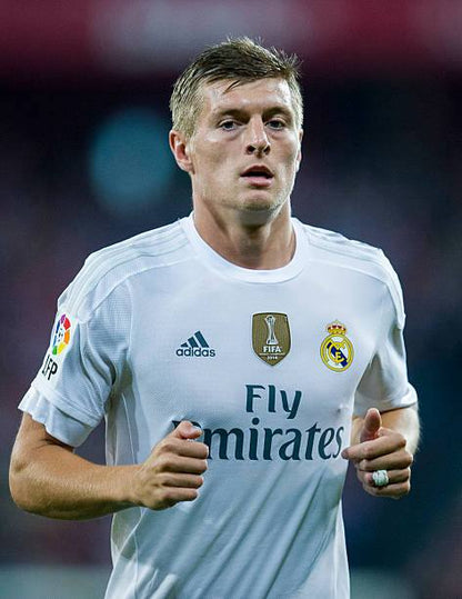 Real Madrid FC 2015/16 Adidas with Tony Kroos 8 Nameset Football Jersey - Cult Fave Football Shirts