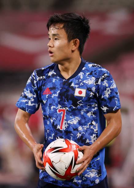 Japan NT (Olympic) 2020 Adidas  with Takefusa Kubo 7 Nameset Football Jersey - Cult Fave Football Shirts