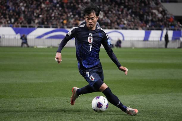 Japan NT 2024/25 Adidas Y-3 with Kaoru Mitoma 7 Nameset Football Jersey - Cult Fave Football Shirts