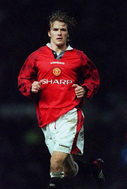 Manchester United 1996/97 Umbro with David Beckham 10 Nameset Football Jersey - Cult Fave Football Shirts